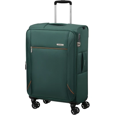Afbeelding van Samsonite Reiskoffer Base Breeze spinner 67/24 uitbreidbaar dark Green 2,8 kg