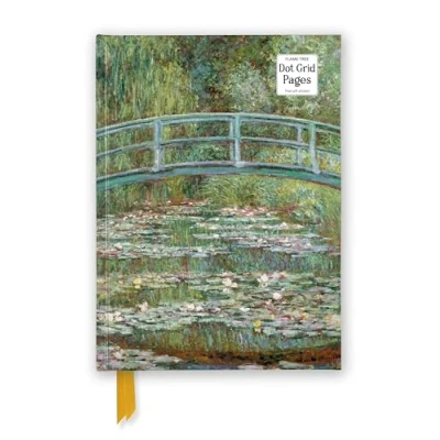 Afbeelding van Flame Tree Dot Grid Notebooks Claude Monet: Bridge over a Pond of Water Lilies (Foiled Journal)