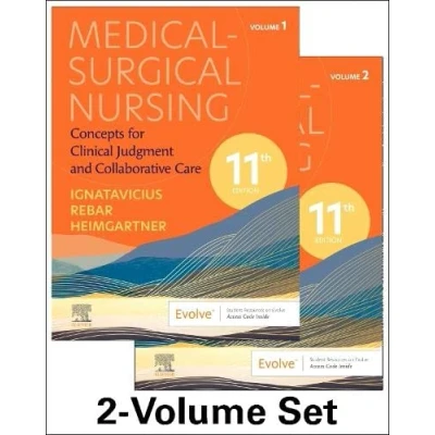 Afbeelding van Medical Surgical Nursing: Concepts for Clinical Judgment and Collaborative Care , 2 Volume Set