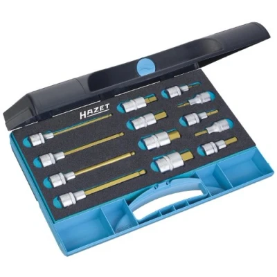 Afbeelding van Hazet 986/13 Dopsleutel bitinzetset 1/2 (12.5 mm) 13 delig