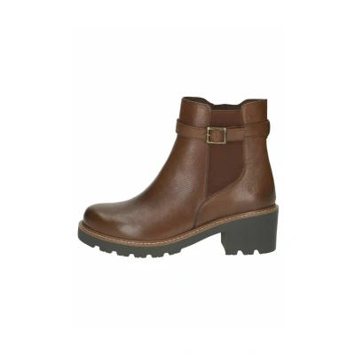 Afbeelding van Caprice Lage laarzen, Dames, Maat: 39, Cognac nappa Schoenen