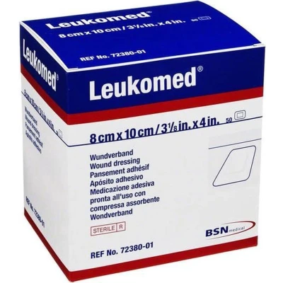 Afbeelding van Leukomed Wondverband 8.0 X 10cm Steriel, 50 stuks