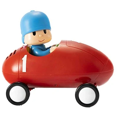 Afbeelding van pocoyo raceauto