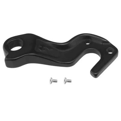 Afbeelding van EMSea Mech Derailleurhanger fiets achterhaak metalen achterderailleurhaak 10149 compatibel met kubus zuur analoge aandacht toegang, zwart