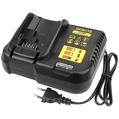 Afbeelding van Li Ion 10.8v 18V acculader voor DeWaIt DCB112 DCB115 XR Multi Voltage