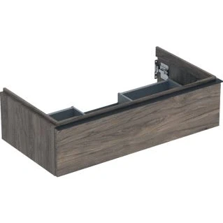 Afbeelding van Geberit iCon wastafelonderbouwkast met 1 schuiflade, noten hickory 888