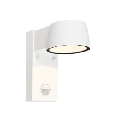 Afbeelding van TELEFUNKEN LED Wandlamp 323106TF Bewegingssensor Schemersensor 7,5 watt 30 seconden lichtduur 16,5 x 9,5 15,5 cm Wit