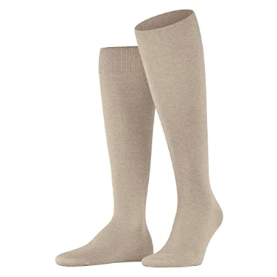 Afbeelding van Falke Climawool Business &amp; Casual Kniekousen, Heren, Maat: 45/46, Pebble mel
