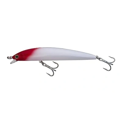 Afbeelding van yo zuri Hydro Minnow LC Drijvende Lure, 6 3/10,2 cm Pearl Red Head