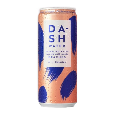 Afbeelding van Dash Water Peach Blik 12 x 330 ml