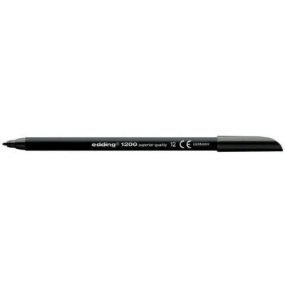 Afbeelding van edding 1200 teken/kleur stift grijs 1ST 0,5 1 mm / 4 1200012