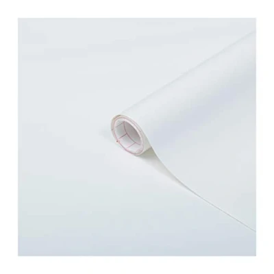 Afbeelding van d c fix zelfklevende folie uni lak wit 90 cm x 2,1 m