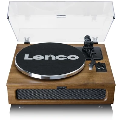 Afbeelding van Lenco LS 410WA Platenspeler met 4 ingebouwde luidsprekers Hout Wood