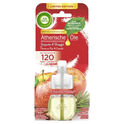 Afbeelding van Airwick Geuroliefles Elektrisch Navullen Zimtzauber &amp; Bratapfel (Kaneelmagie Gebakken Appel) 19 ml