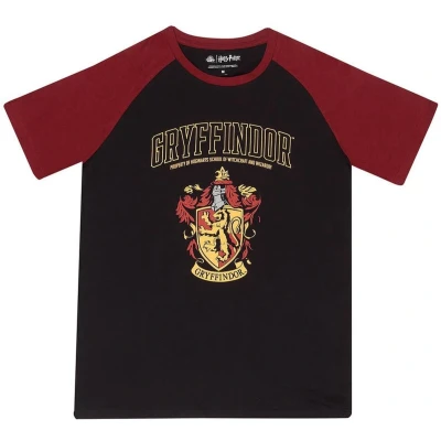 Afbeelding van Harry Potter Gryffindor T Shirt HAR08786BVB Black/Red XL