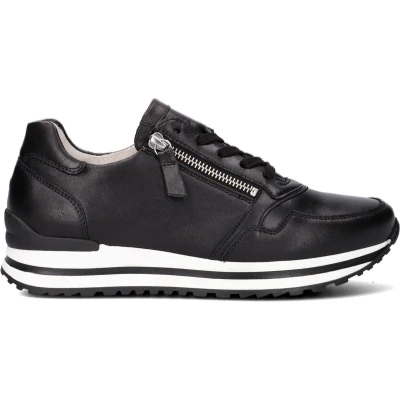 Afbeelding van Gabor Dames Sneakers 528 Zwart Maat 38,5
