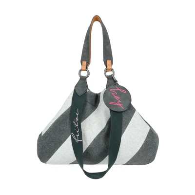 Afbeelding van Fritzi aus Preußen IZZY Medium Limited Schulter Shopper, Dames, Maat: One Size, Anthra sand
