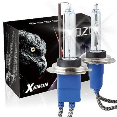 Afbeelding van DZG H7 HID Xenon lampen Koplampvervangingsset 35W 6000K Witte auto, 1 paar
