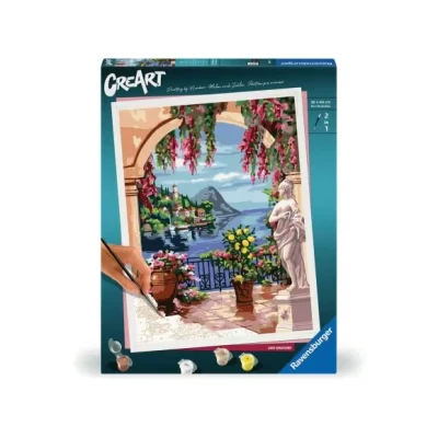 Afbeelding van Ravensburger CreArt Schilderen op nummer 25963 Lago Maggiore vanaf 14 jaar