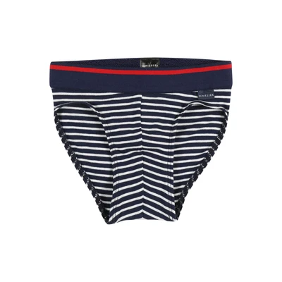 Afbeelding van SCHIESSER Onderbroek &#039;Original Classics&#039; blauw / rood wit