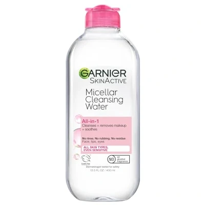 Afbeelding van Garnier Micellar Cleansing Water All In 1 For Women 13,5 oz Cleanser