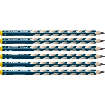 Afbeelding van Potlood STABILO Easygraph grafiet 321 HB linkshandig