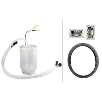 Afbeelding van HELLA 8TF 358 106 421 Brandstoftoevoereenheid Met pakking, Zonder brandstoftoevoermodule Electrisch AUDI: Q7 (4LB) 3.6 FSI quattro, 3.0 TFSI quattro