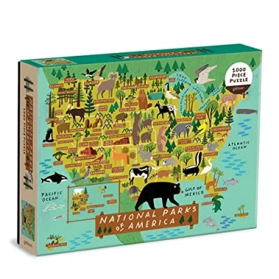 Afbeelding van National Parks of America 1000 Piece Puzzle