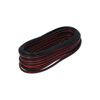Afbeelding van Carpoint Luidsprekerkabel 0,75mm² zwart/rood 10m