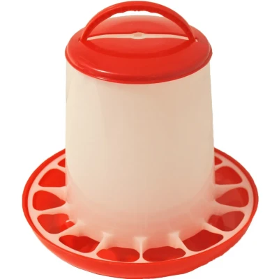 Afbeelding van Plastic voerfontein bajonet/hangbaar 3 kg Gebr. de Boon