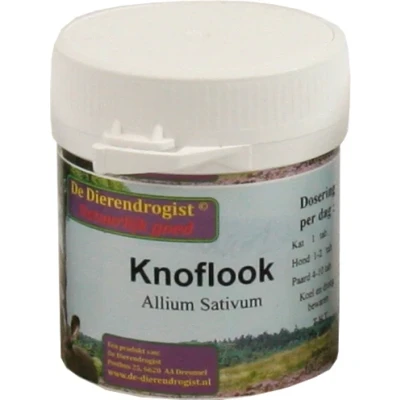 Afbeelding van Dierendrogist Knoflook Tabletten 200 ST