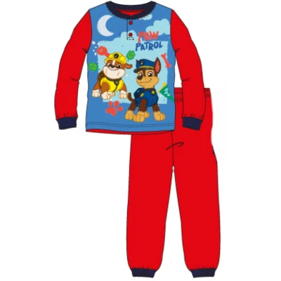 Afbeelding van PAW Patrol Pyjama Fleece Rood Maat 98
