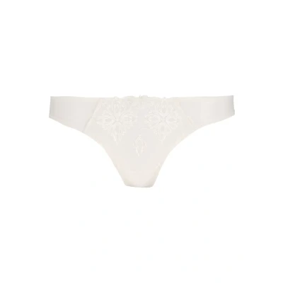 Afbeelding van Chantelle Champs Elysees Tanga String, Dames, Maat: 42, Ivory