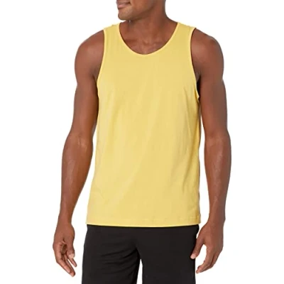 Afbeelding van Amazon Essentials Men&#039;s Tanktop met normale pasvorm, Geel, XL