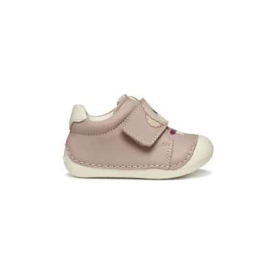 Afbeelding van Geox Tutim Klittenbandschoenen voor kinderen, Maat: 23, Rose Leer