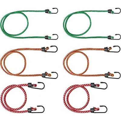 Afbeelding van Connex B34078 Bagagespanner set, 6 delig, elk 2 stuks 600 mm, 800 mm en 1000 voor optimale veiligheid