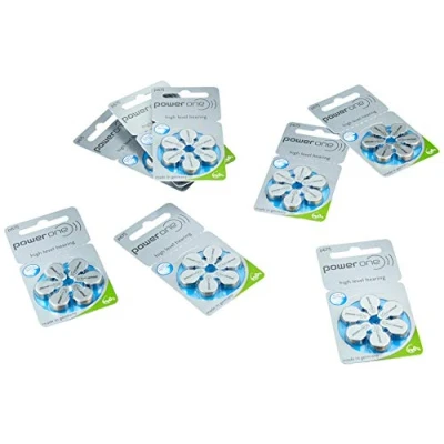 Afbeelding van 60 stuks Varta PowerOne P 675 gehoorapparaten batterij PR44 650 mAh 1,4 V