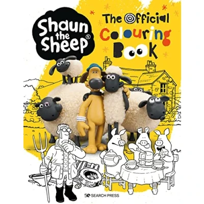 Afbeelding van Shaun The Sheep: Official Colouring Book