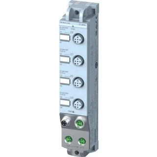 Afbeelding van Siemens simatic et200al cm i o link module 4x m12 ip67 6es7147 5jd00 0ba0