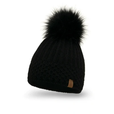 Afbeelding van Vivisence Muts, Dames, Maat: One Size, Black
