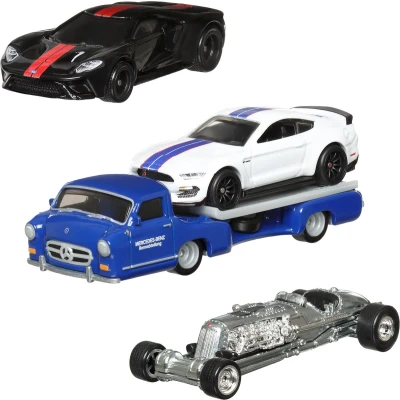 Afbeelding van Hot Wheels Verzamelvoertuig, premium set, rallylegendes, voor kinderen vanaf 3 jaar