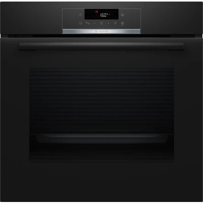 Afbeelding van Bosch HBA572BB3F Serie 4 Inbouwoven 71 l Eenvoudig te reinigen: pyrolyse + hydrolyse Zwart