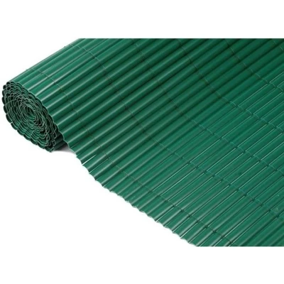 Afbeelding van Nature Tuinscherm enkelzijdig 1x3 m PVC groen
