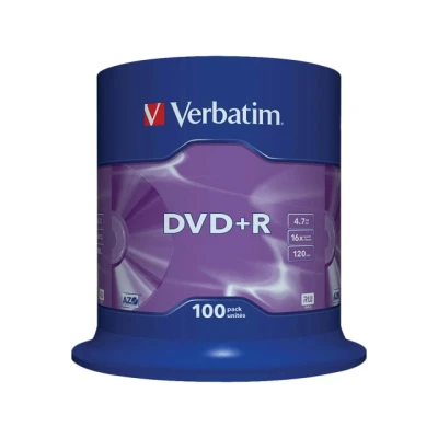 Afbeelding van MEGAPACK DVD+R 4,7 GB VERBATIM 16x Cake 400 stuks