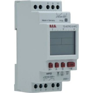 Afbeelding van Beg ts astro 3 nfc digitale schakelklok voor verdeelkastinstallatie 93143