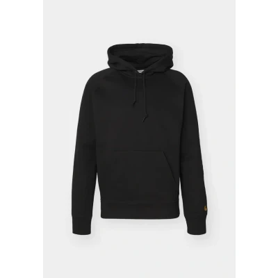 Afbeelding van Carhartt WIP Hooded Chase Sweater, Heren, Maat: Large, Schwarzgold