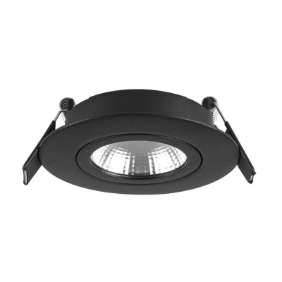 Afbeelding van Artdelight Dublin Inbouwspot Ø 83 Mm, 68 Mm Inbouwmaat 6W Dimbare LED Incl. Zwart