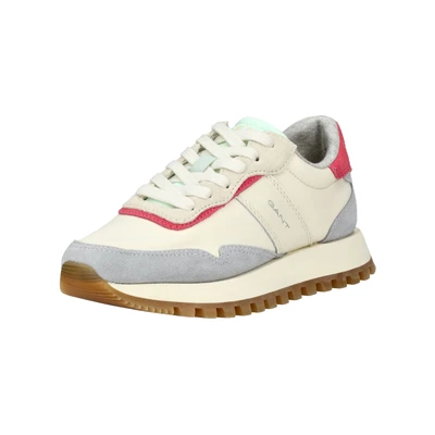 Afbeelding van GANT Sneakers laag grijs / rood wit