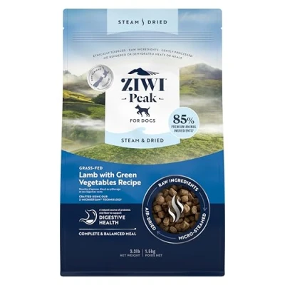 Afbeelding van Ziwi Peak Steam &amp; Dried hondenvoeding Lam 1,5 kg