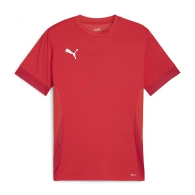 Afbeelding van PUMA teamGOAL Matchday Jersey jr Unisex Sportshirt Rood Wit Fast Maat 128